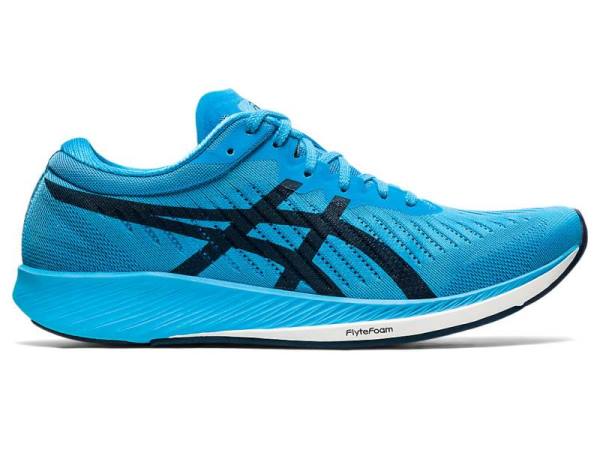 Asics Hardloopschoenen Heren, METARACER LichtTurquoise/Blauw - Asics Belgie Outlet | B7910562-KD